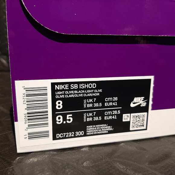 Nike SB Ishod Light Olive DC7232-300 - Picture 9 of 10